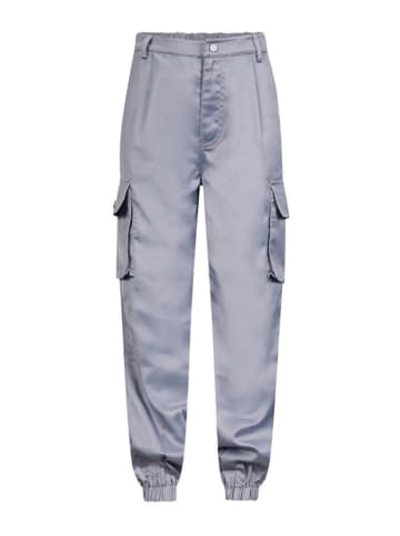 Retour Cargobroek "Candy" zilverkleurig