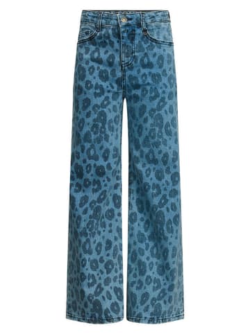 Retour Spodnie "Mendy" w kolorze niebieskim