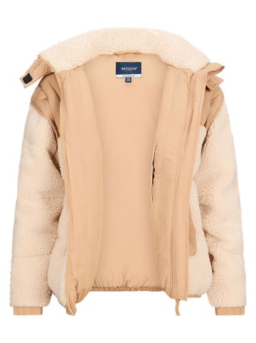 Retour 2-in-1 fleece vest "Chloé" beige