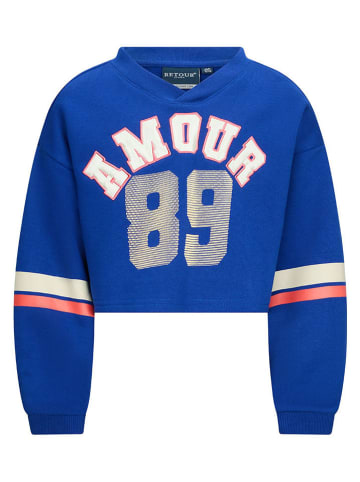 Retour Sweatshirt "Crista" blauw