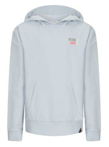 Retour Hoodie "William" in Hellblau