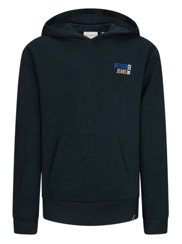 Retour Hoodie "William" in Dunkelblau