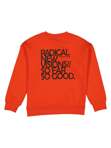 Retour Sweatshirt "Hakar" oranje