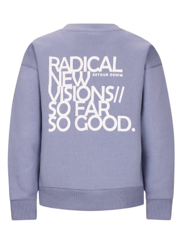 Retour Sweatshirt "Hakar" in Hellblau