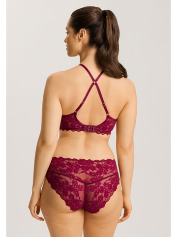 Hanro Biustonosz w kolorze bordowym