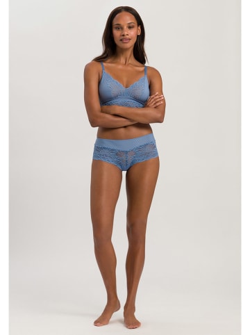 Hanro Biustonosz w kolorze niebieskim