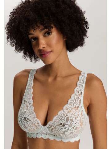 Hanro Biustonosz w kolorze błękitnym