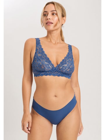 Hanro Biustonosz w kolorze niebieskim