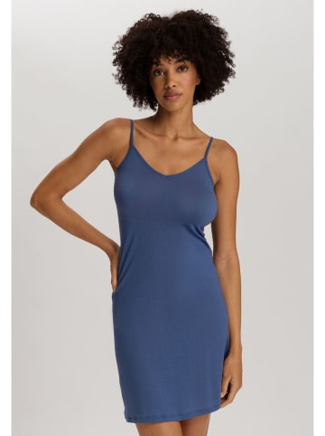 Hanro Nachthemd in Dunkelblau