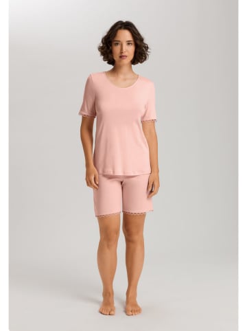 Hanro Piżama w kolorze jasnoróżowym