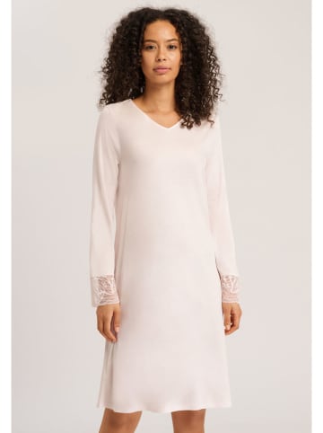 Hanro Koszula nocna w kolorze jasnoróżowym