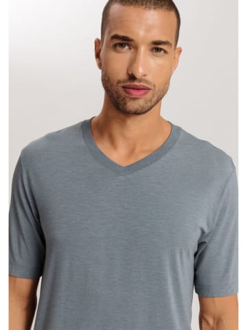 Hanro Pyjama-Oberteil in Grau