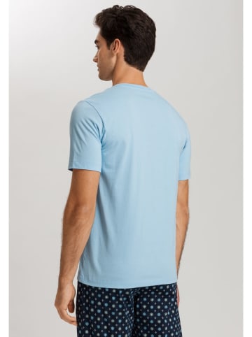 Hanro Pyjamatop lichtblauw