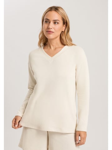 Hanro Pyjama-Oberteil in Beige