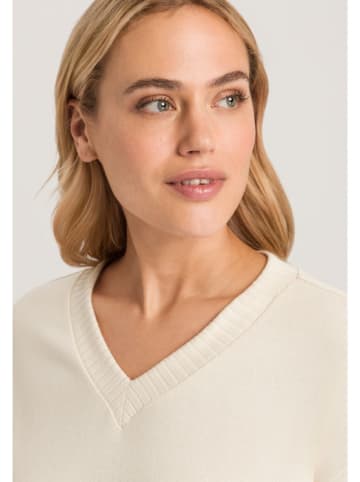 Hanro Pyjama-Oberteil in Beige