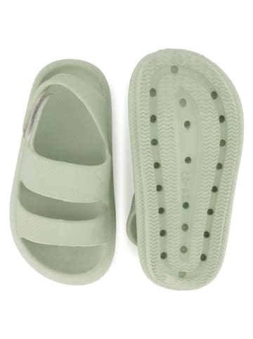 mikk-line Sandały w kolorze zielonym