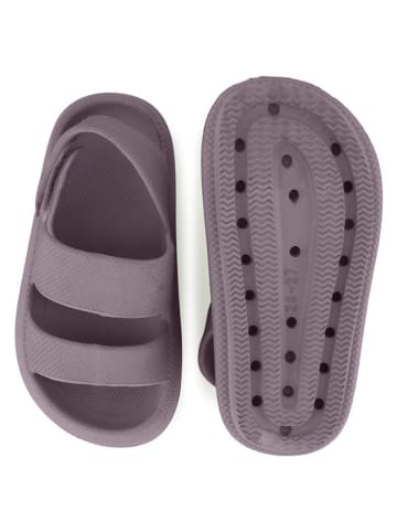 mikk-line Sandały w kolorze fioletowym