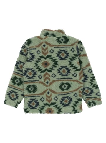 mikk-line Teddyjacke in Grün