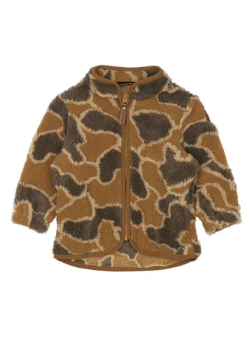 mikk-line Fleecejacke in Hellbraun