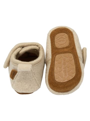 mikk-line Krabbelschuhe in Beige