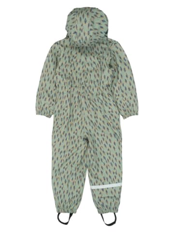 mikk-line Kombinezon przeciwdeszczowy w kolorze zielonym