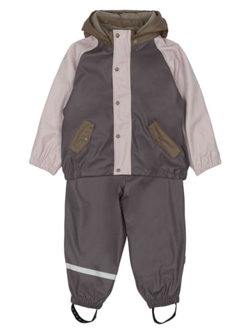 mikk-line 2tlg. Regenoutfit in Grau