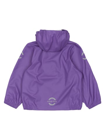 mikk-line 2-delige regenoutfit paars