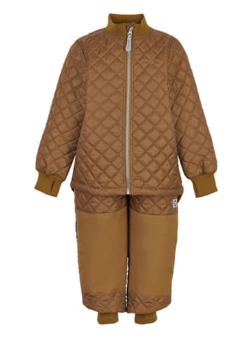 mikk-line 2tlg. Thermooutfit in Hellbraun