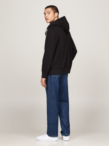 Tommy Hilfiger Sweatjacke in Schwarz
