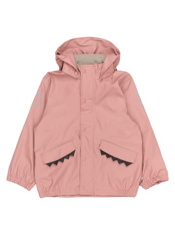 mikk-line 2-delige regenoutfit lichtroze