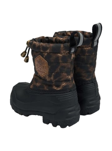 mikk-line Winterboots bruin/zwart