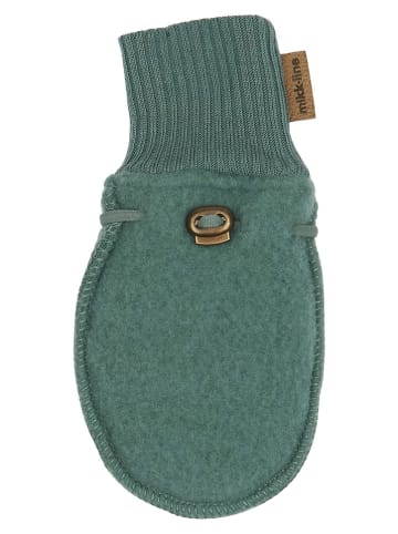 mikk-line Woolfäustlinge in Grün