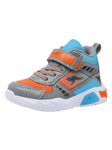 Kangaroos Sneakers "K-SLB Clave Mid EV" blauw/oranje