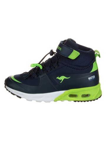 Kangaroos Sneakers "Hydro" donkerblauw/groen