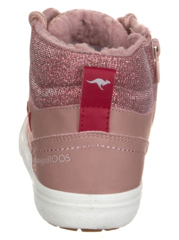 Kangaroos Sneakersy "Kavu" w kolorze szaroróżowym