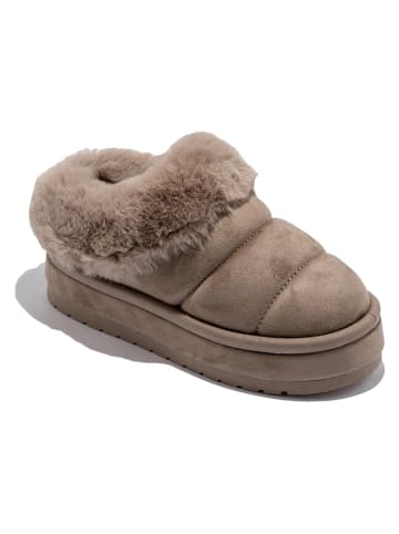 C'M Hausschuhe in Khaki