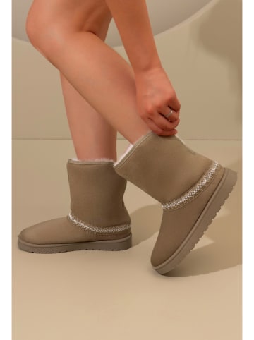 C'M Winterboots kaki