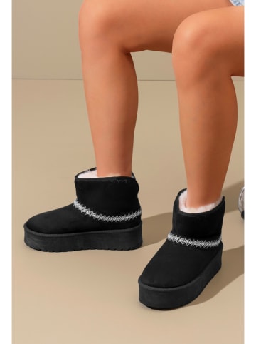 C'M Winterboots in Schwarz