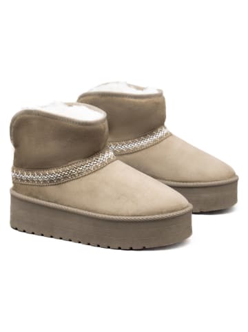 C'M Winterboots kaki