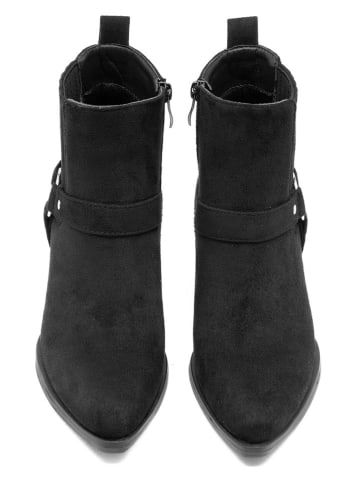 C M Paris Stiefeletten in Schwarz