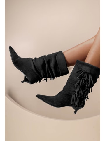 C'M Enkellaarzen zwart