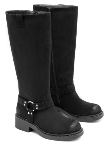 C'M Stiefel in Schwarz