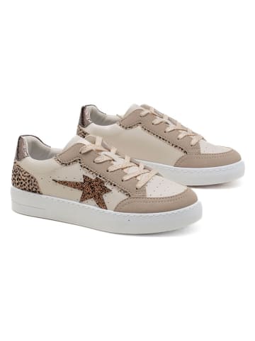 C'M Sneakersy w kolorze beżowym