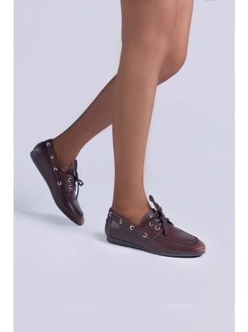 C'M Slippersy w kolorze brązowym