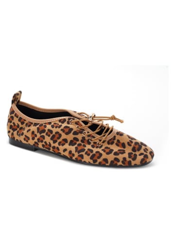 C'M Veterschoenen beige/bruin