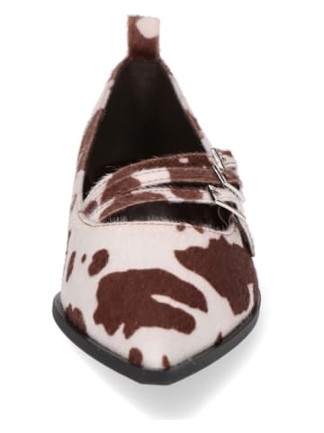 C'M Spangenballerinas in Braun