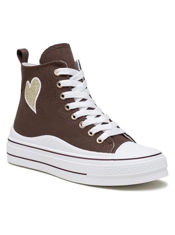 Foreverfolie Sneakers in Braun