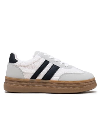 Foreverfolie Sneakers in Grau/ Weiß/ Schwarz