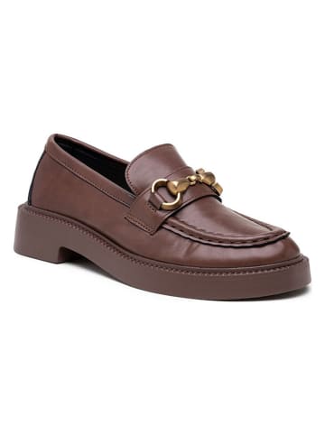 Foreverfolie Loafers bruin