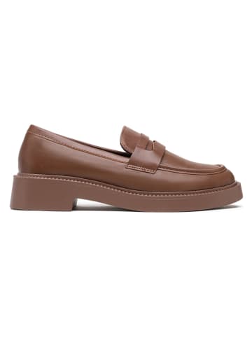 Foreverfolie Mocassins bruin